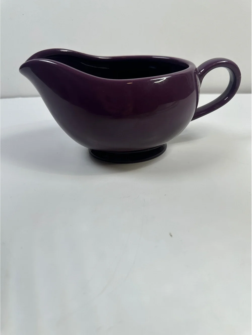 Purple Ombré Temp-Tations by Tara 4 Pc Completer Set Butter Creamer Gravy Sugar